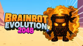 Brainrot Evolution: 2048 Merge Fight - Game Screenshot