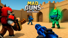 Mad GunS - Battle Royale multiplayer browser game thumbnail